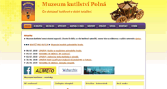 Desktop Screenshot of muzeumkutilstvi.cz